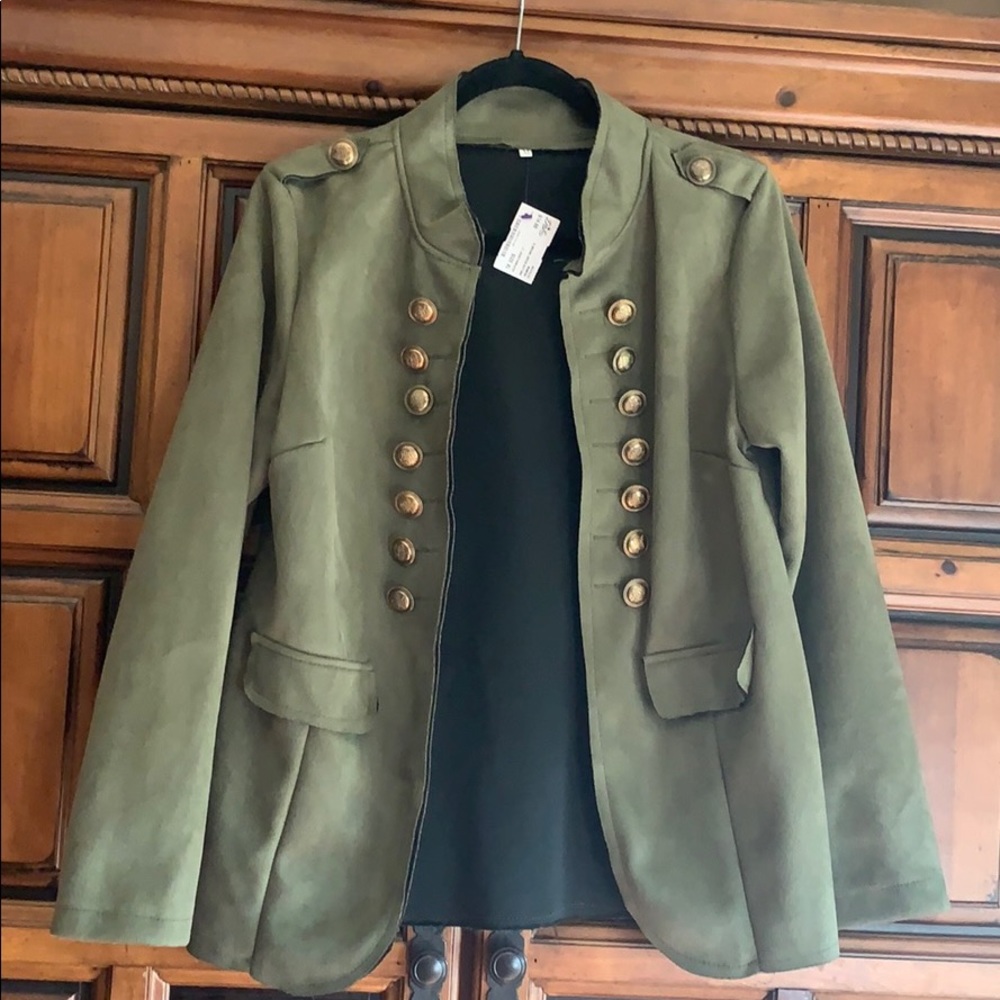 Olive Green Army Jacket